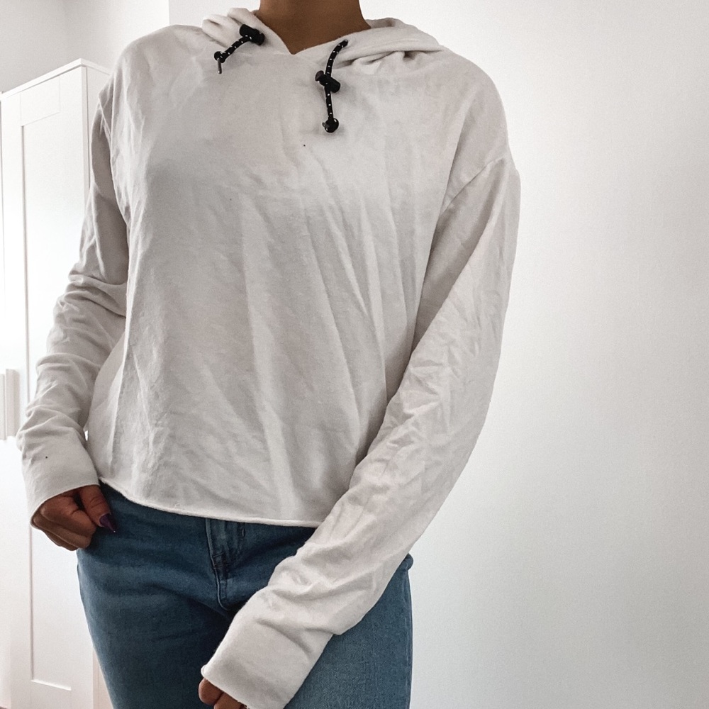 Victoria’s Secret Pink white hoodie